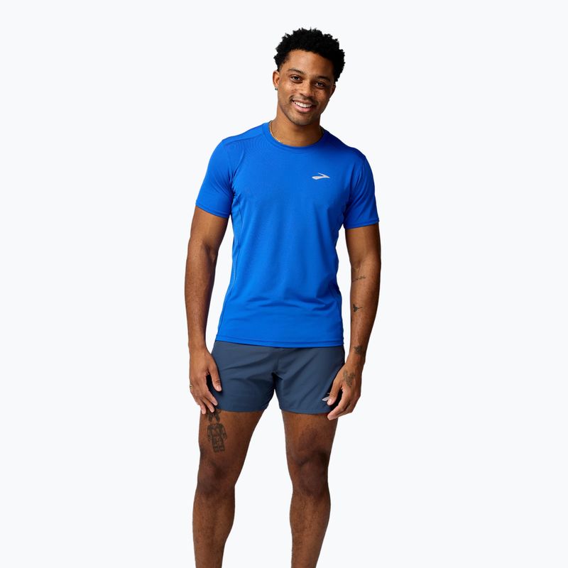 Pánske bežecké tričko Brooks Atmosphere 3.0 neo blue 2