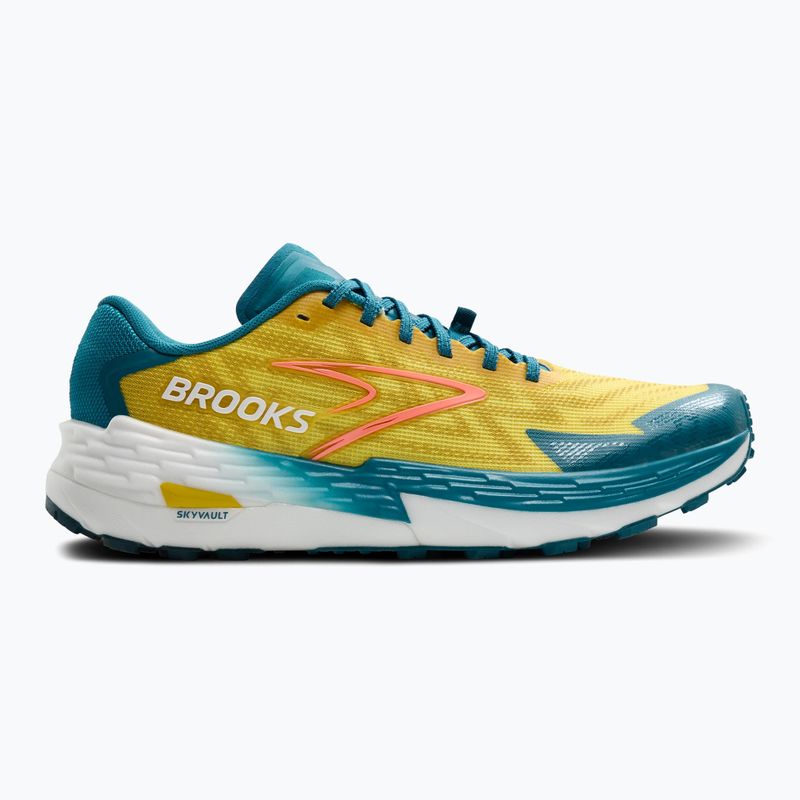 Pánska bežecká obuv Brooks Catamount 4 quince/ celestial/neo ember 2