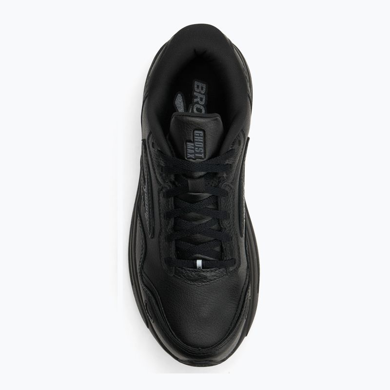 Pánske topánky Brooks Ghost Max Leather black/black 5