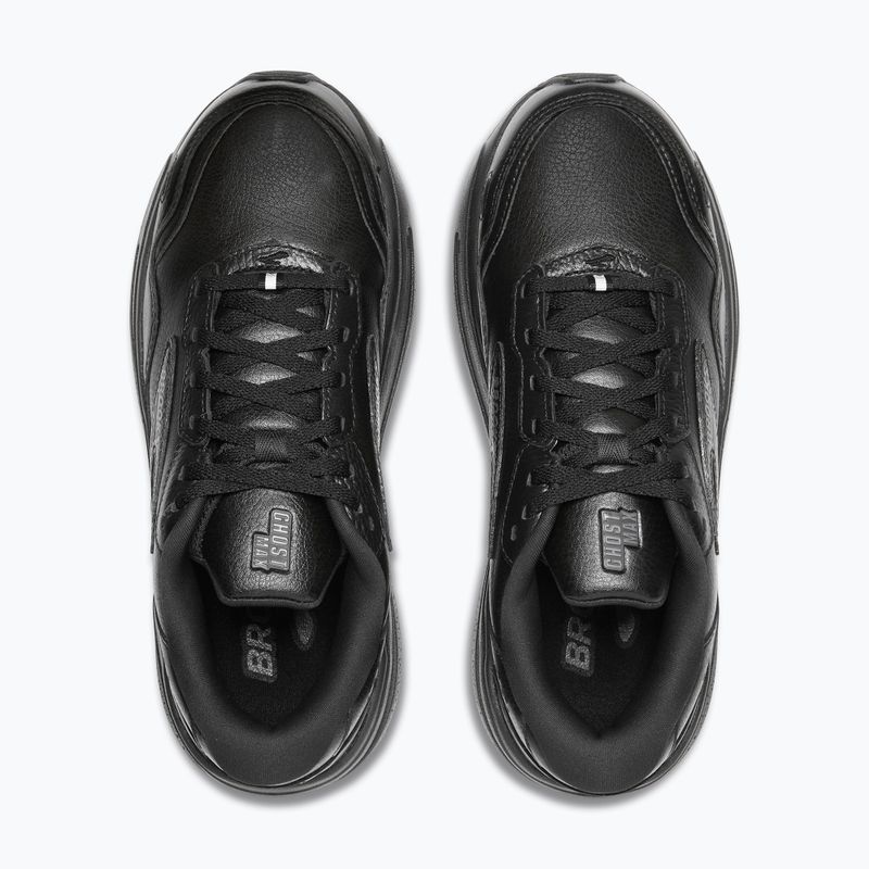 Pánske topánky Brooks Ghost Max Leather black/black 14