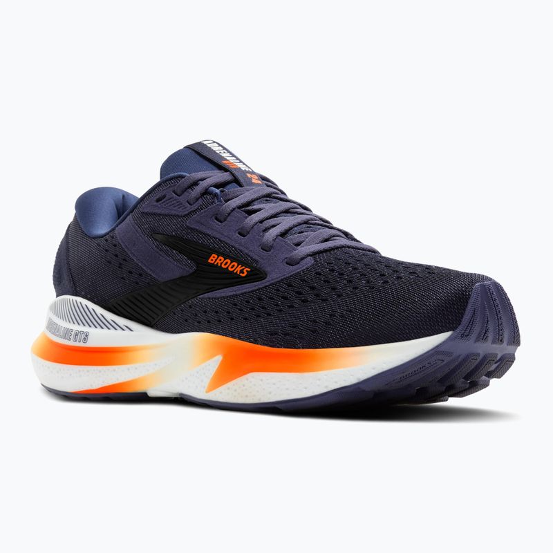Pánska bežecká obuv  Brooks Adrenaline GTS 24 peacoat/orange /white 8