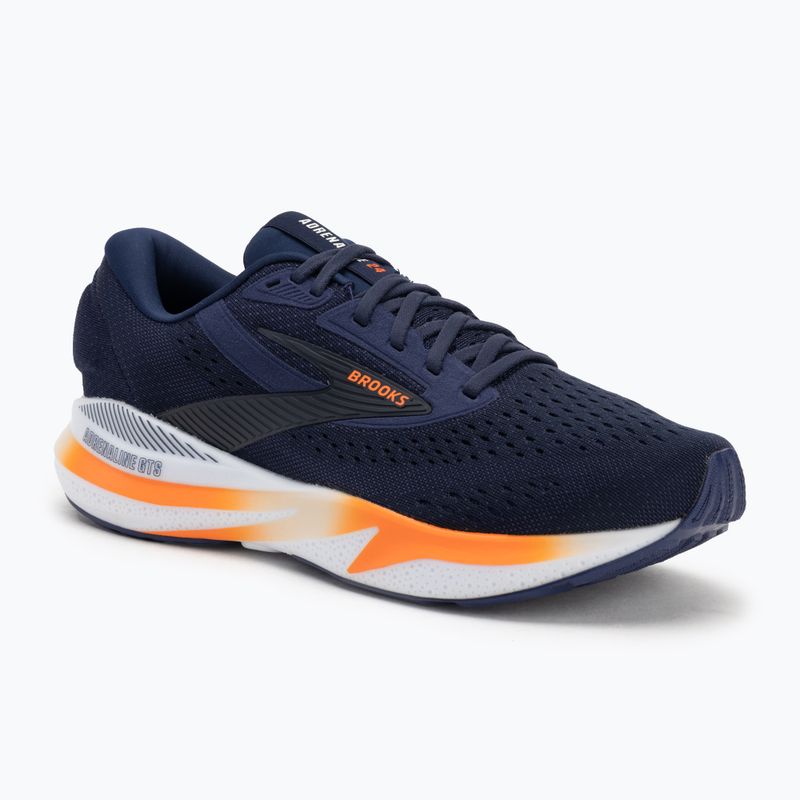 Pánska bežecká obuv  Brooks Adrenaline GTS 24 peacoat/orange /white