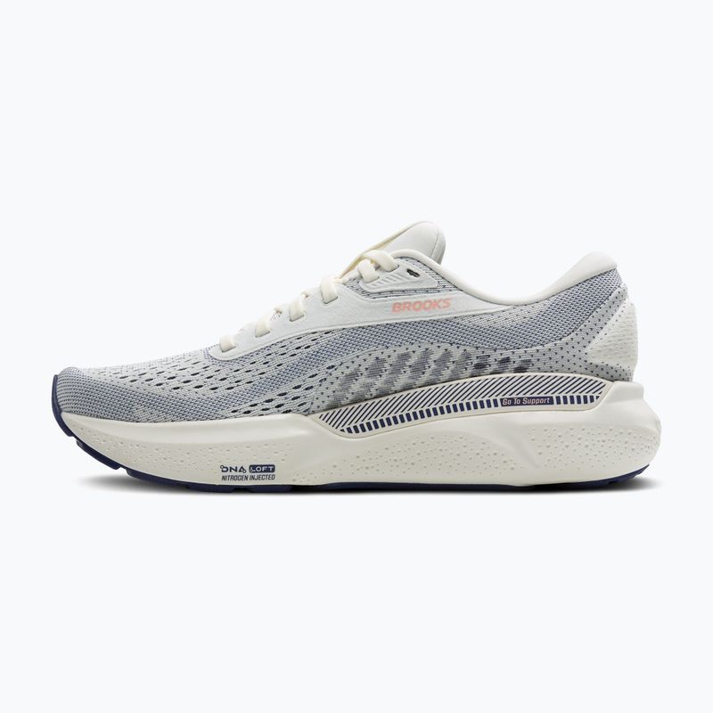 Dámska bežecká obuv Brooks Adrenaline GTS 24 grey/blue ribbon/peach  10