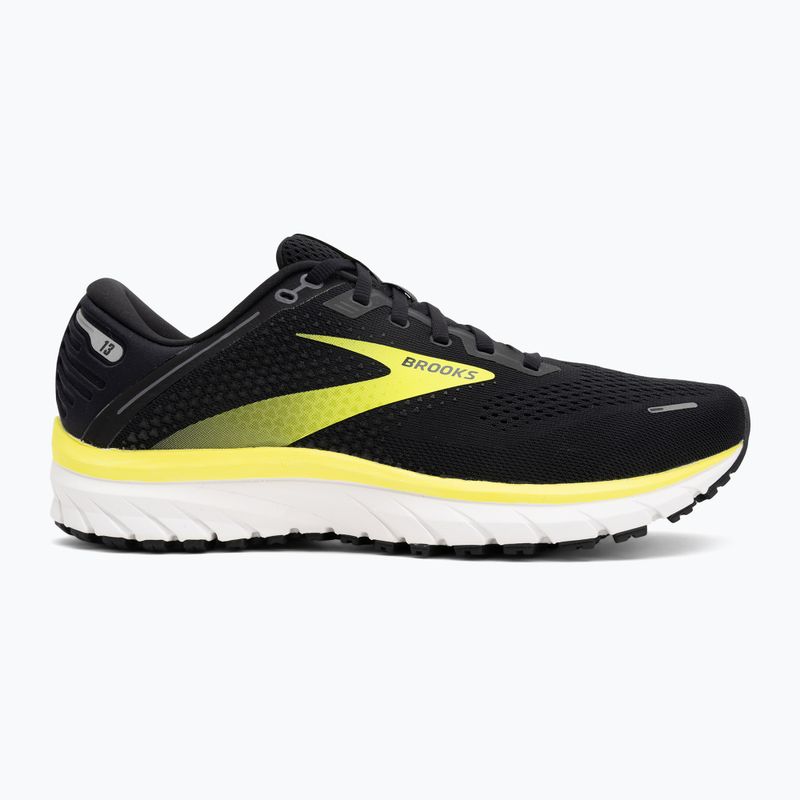 Pánske bežecké topánky Brooks Defyance 13 black/yellow/white 2