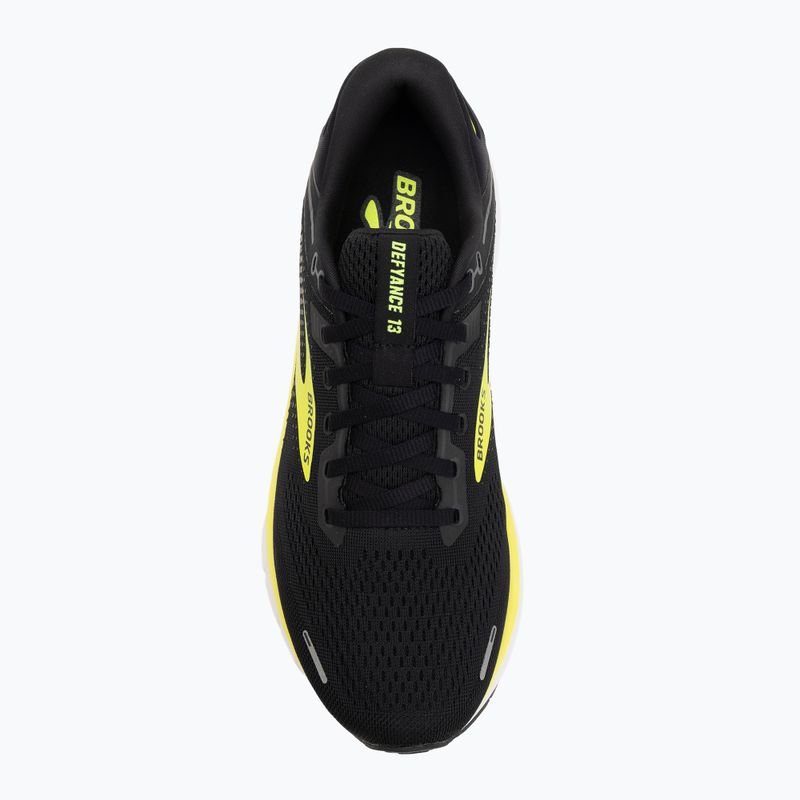 Pánske bežecké topánky Brooks Defyance 13 black/yellow/white 5