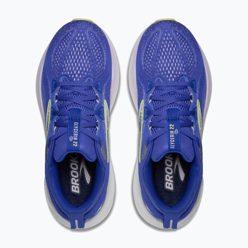 Dámska bežecká obuv Brooks Glycerin 22 amparo blue/hyper iris/yellow 11