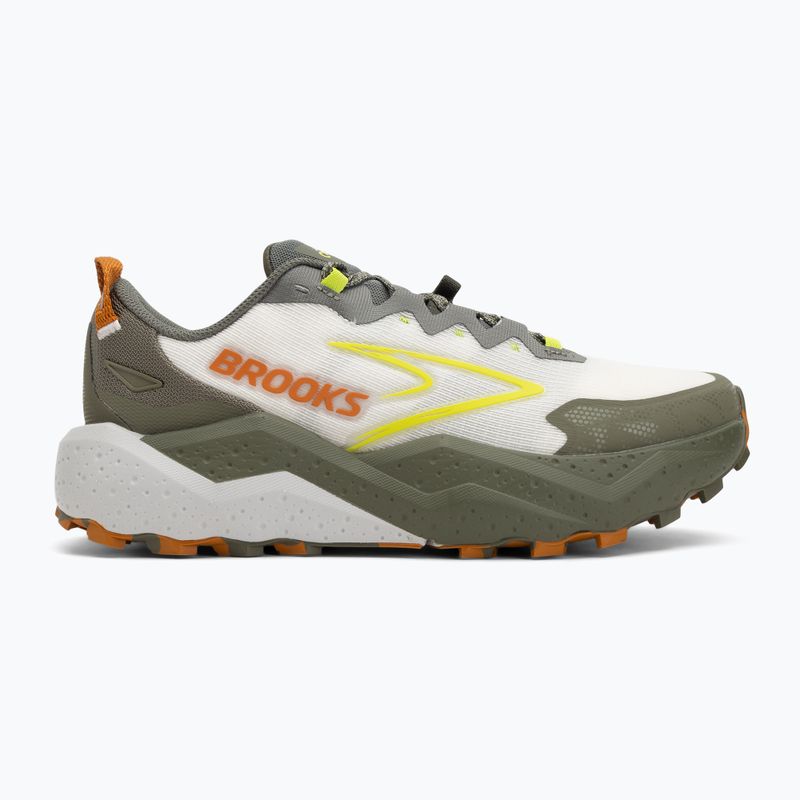 Pánske bežecké topánky Brooks Caldera 8 dusty olive/lime/oyster 2