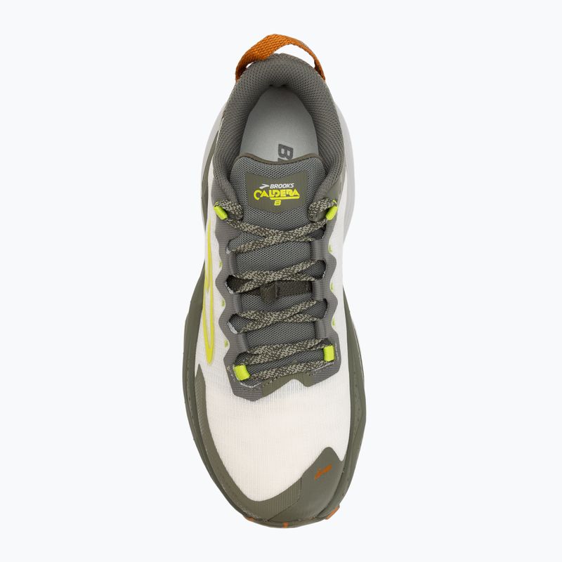 Pánske bežecké topánky Brooks Caldera 8 dusty olive/lime/oyster 5