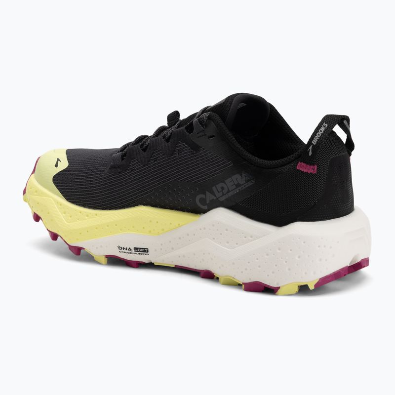 Dámske bežecké topánky Brooks Caldera 8 grey/black/lime 3