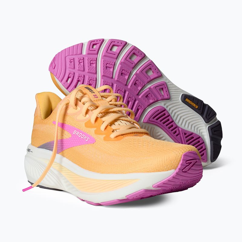 Dámske bežecké topánky Brooks Ghost 17 apricot/grey/pink 10