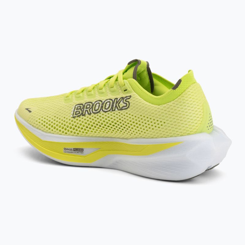 Pánske bežecké topánky Brooks Hyperion 3 sunny lime/olive/white 3
