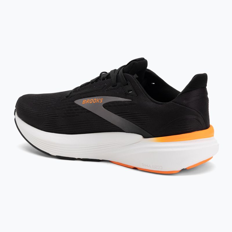 Pánske bežecké topánky Brooks Revel 8 black/excalibur/orange 3