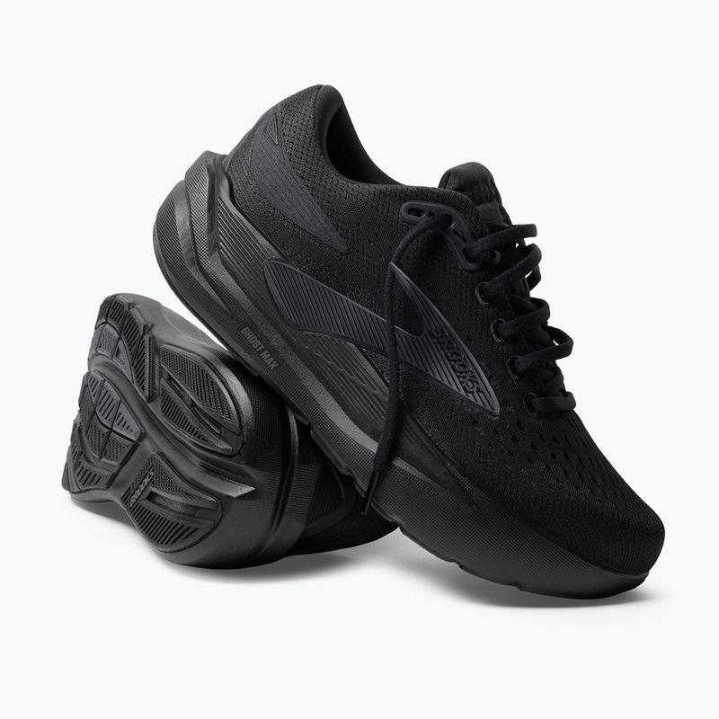 Pánske bežecké topánky Brooks Ghost Max 3 black/black/ebony 9