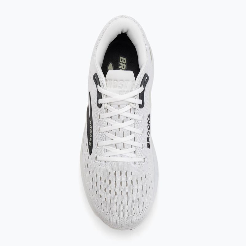 Pánske bežecké topánky Brooks Ghost Max 3 bright white/tea/black 5
