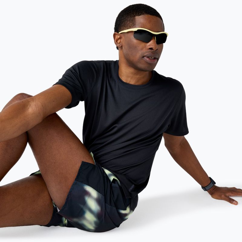 Pánske bežecké šortky Brooks Dash Printed euphoryc black 4