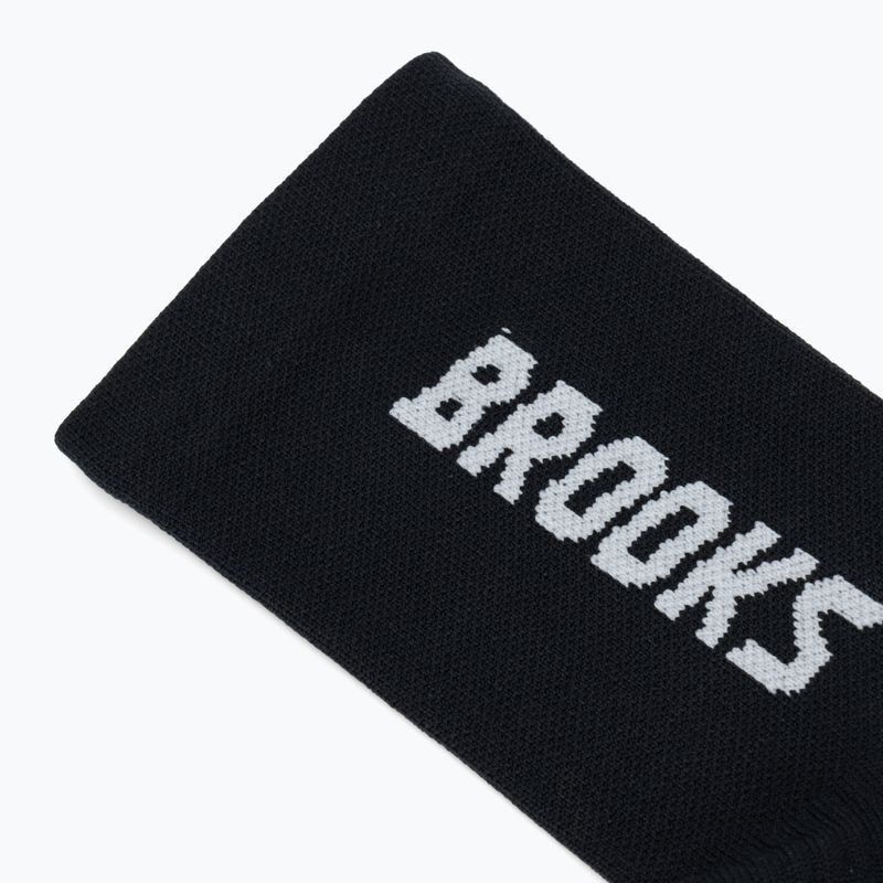 Bežecké ponožky Brooks Ghost Crew black/brooks 3