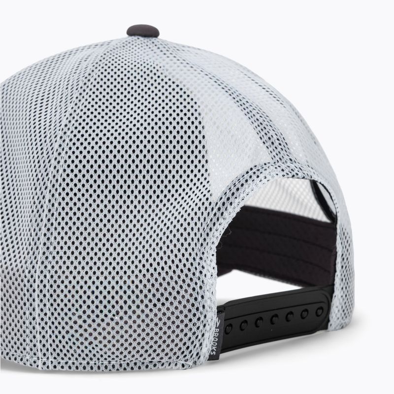 Šiltovka Brooks Surge Trucker dark russet/white/atomic blue 4