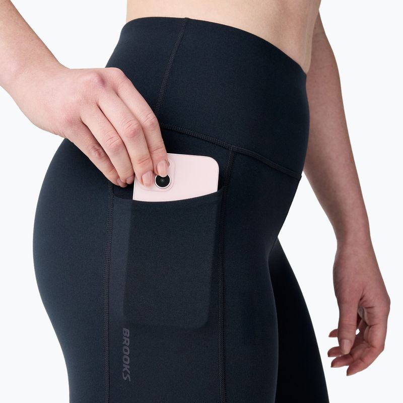 Dámske bežecké legíny Brooks Chaser 7/8 Tight black 4