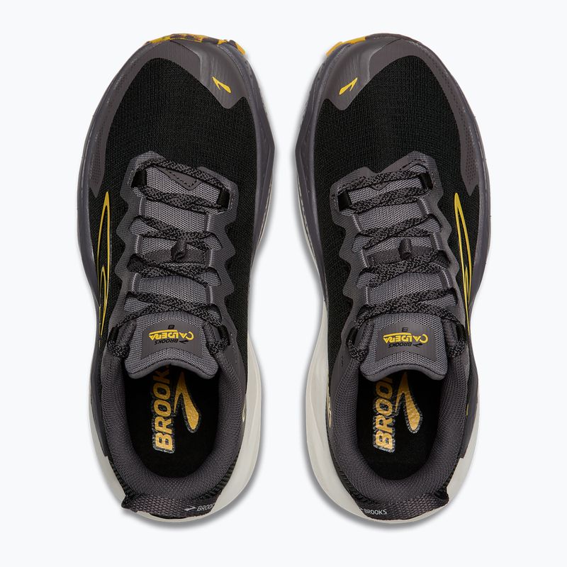 Pánske bežecké topánky Brooks Caldera 8 black/rabbit/set 7