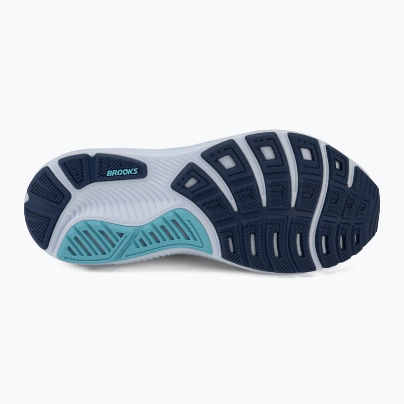 Pánske bežecké topánky Brooks Ghost 17 white/beacon blue/ipanema 4