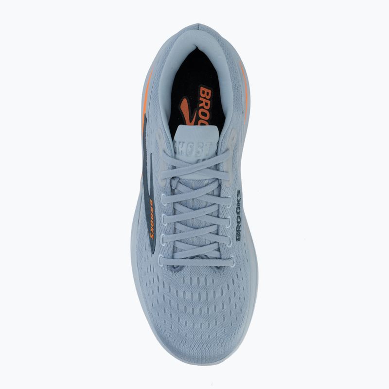 Pánske bežecké topánky Brooks Ghost Max 3 skyway/blue/orange 5