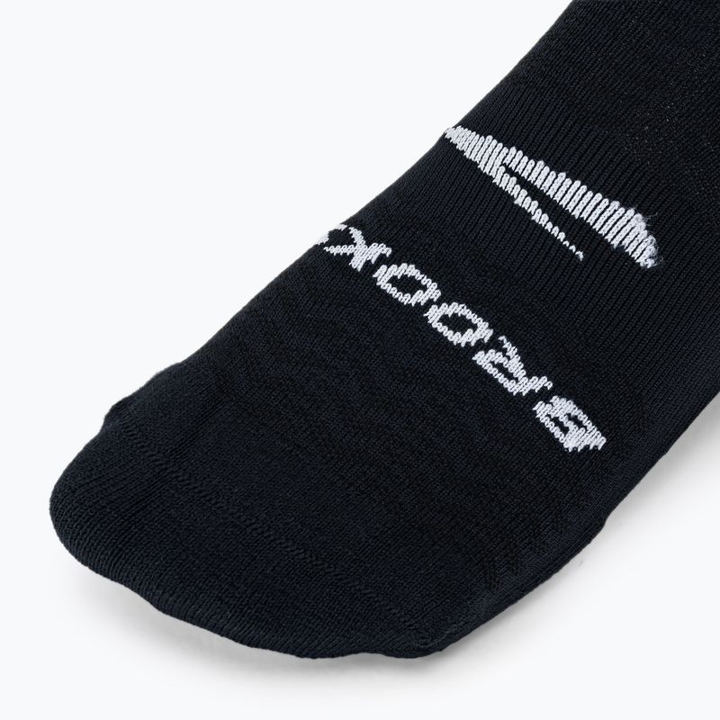 Bežecké ponožky Brooks Run-In Crew 3-Pack black 4