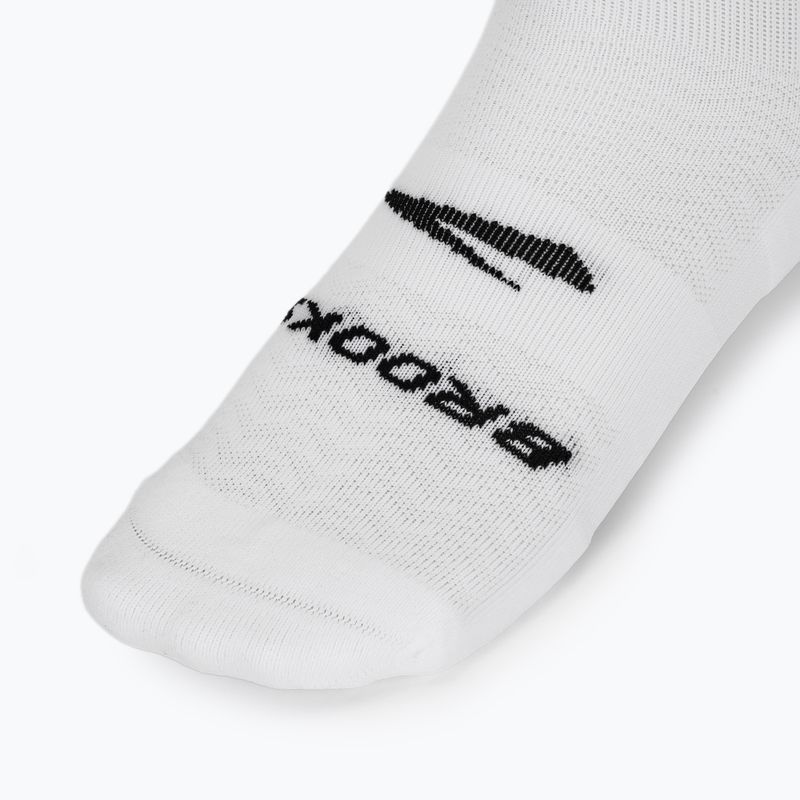 Bežecké ponožky Brooks Run-In Crew 3-Pack white 4