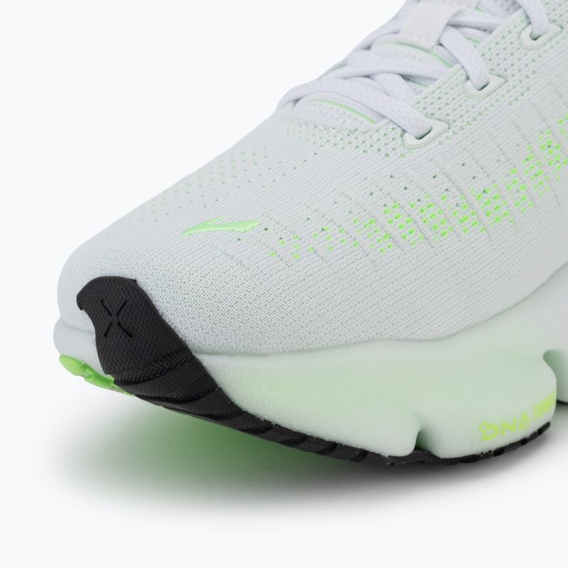 Pánske bežecké topánky Brooks Glycerin Flex white/green gecko/phantom 7