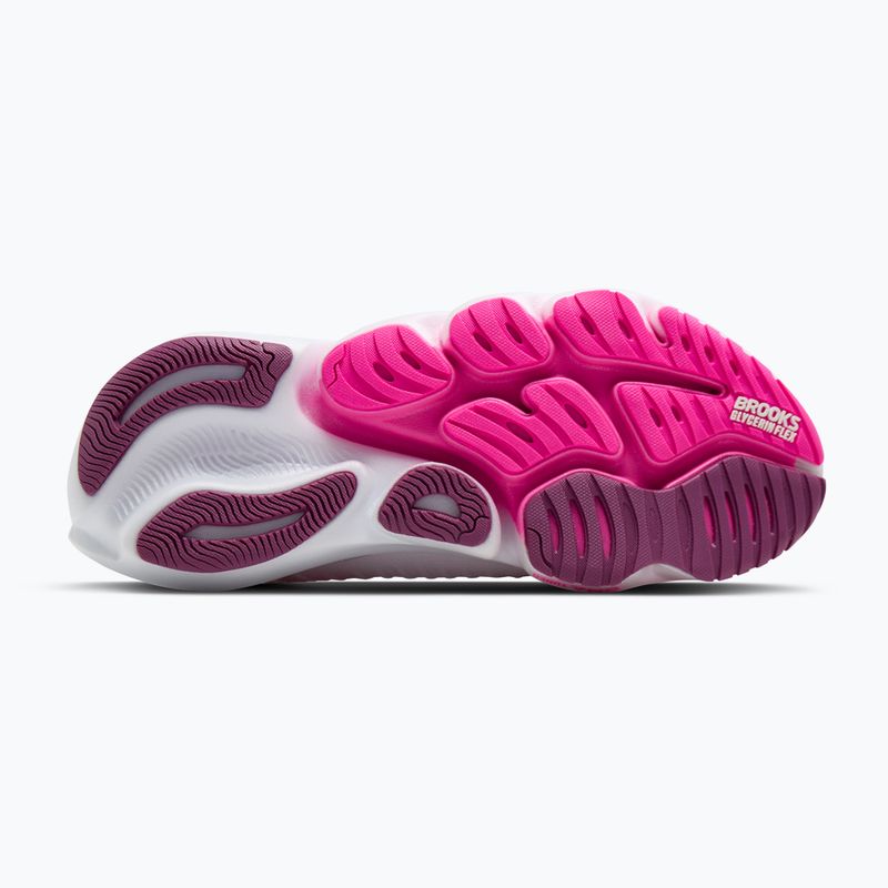 Dámske bežecké topánky Brooks Glycerin Flex white/cyber pink/argyle 6