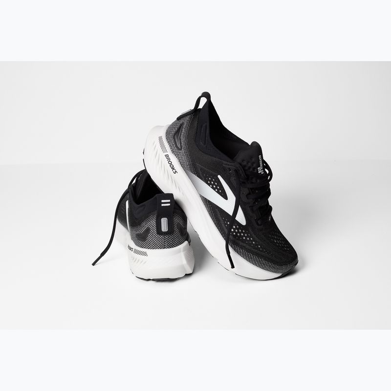 Pánske bežecké topánky Brooks Glycerin GTS 23 black/grey/white 8