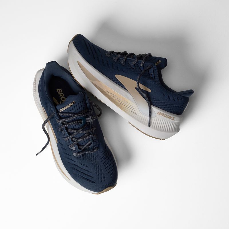 Pánske bežecké topánky Brooks Glycerin Max 2 spellbound/starfish/white 8