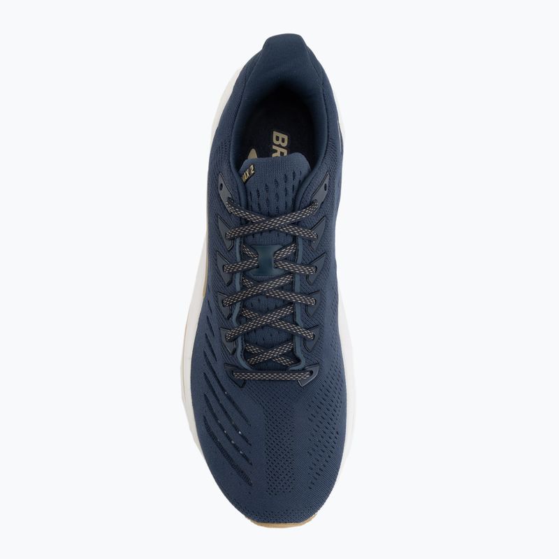 Pánske bežecké topánky Brooks Glycerin Max 2 spellbound/starfish/white 5