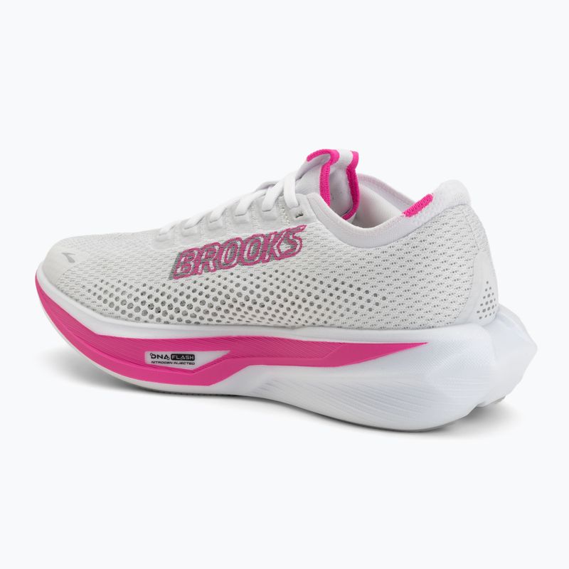 Dámske bežecké topánky Brooks Hyperion 3 white/luminary/cyber pink 3
