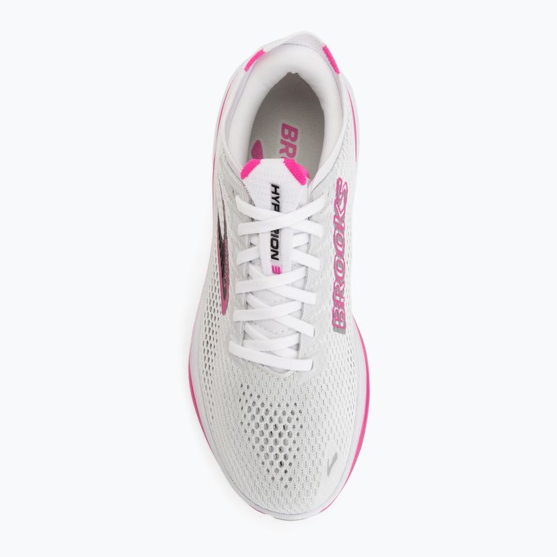 Dámske bežecké topánky Brooks Hyperion 3 white/luminary/cyber pink 5