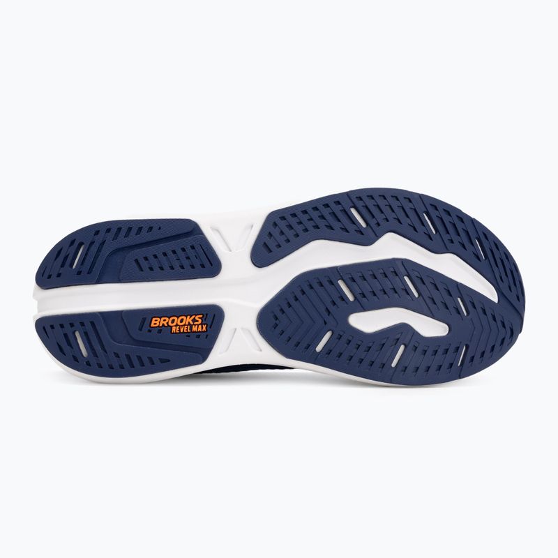 Pánske bežecké topánky Brooks Revel Max beacon blue/moonlight/orange 4