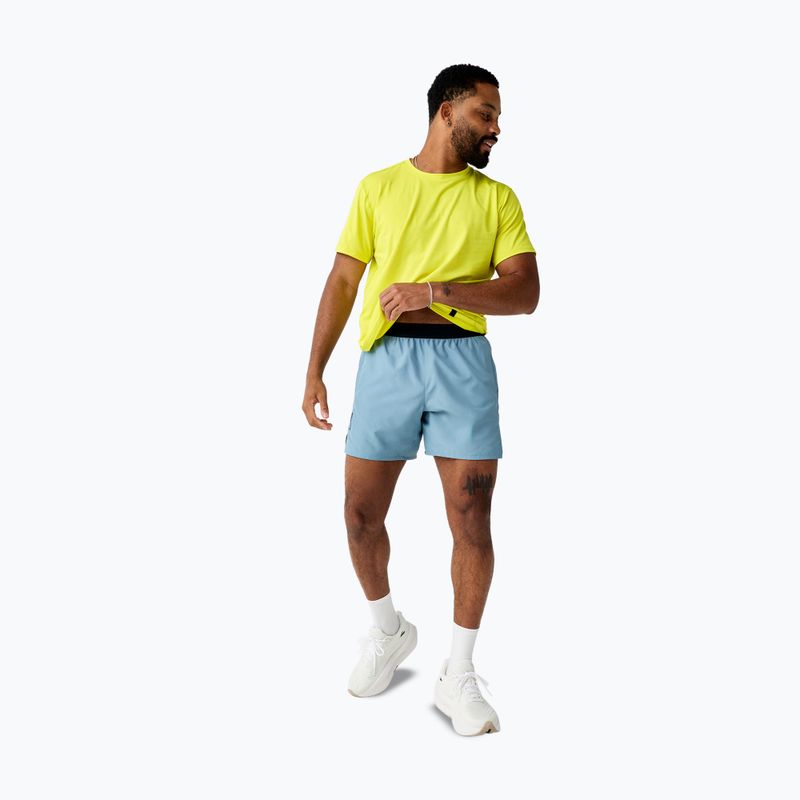 Pánske bežecké šortky Brooks Dash blue 2