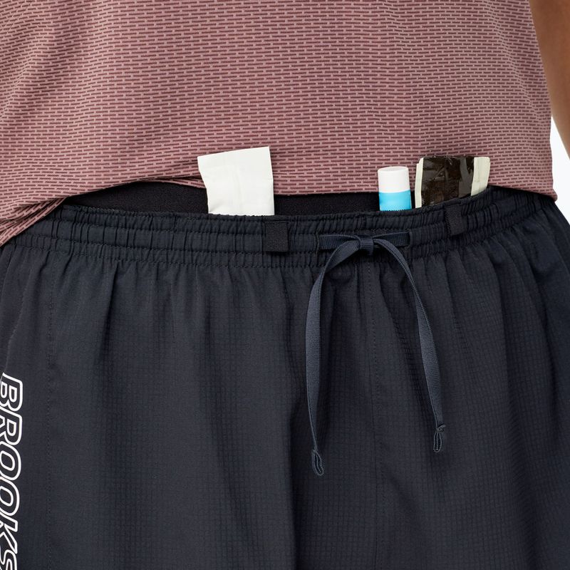 Pánske bežecké šortky Brooks Cascadia 2-in-1 Short black 3