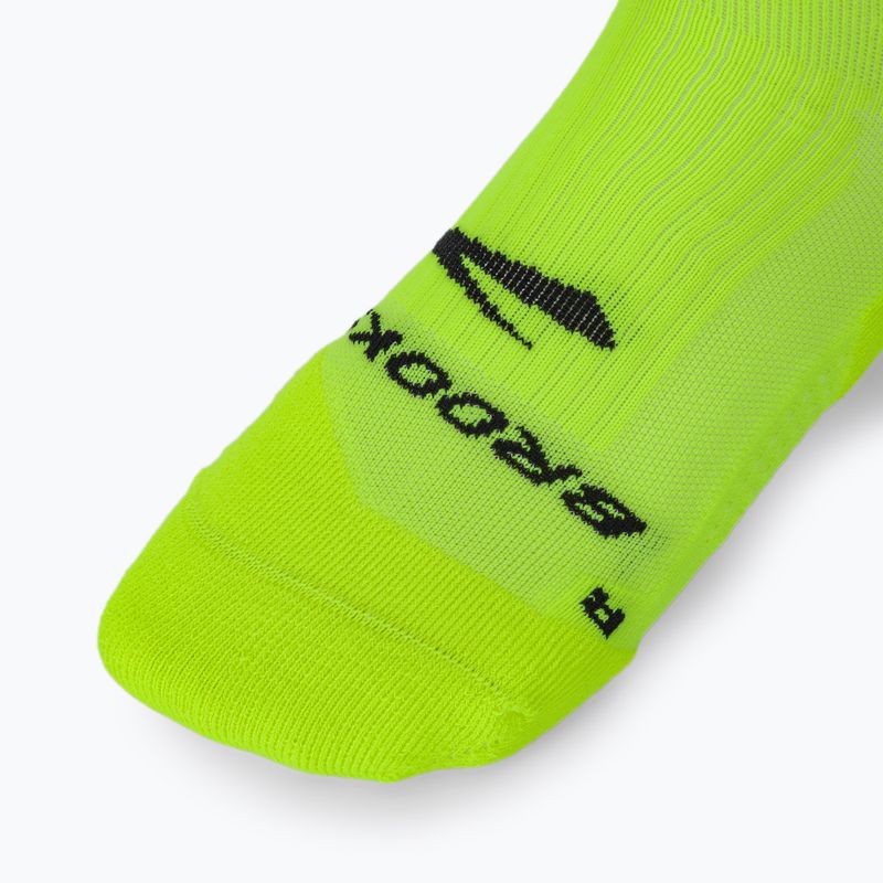 Bežecké ponožky Brooks Ghost Crew yellow 4