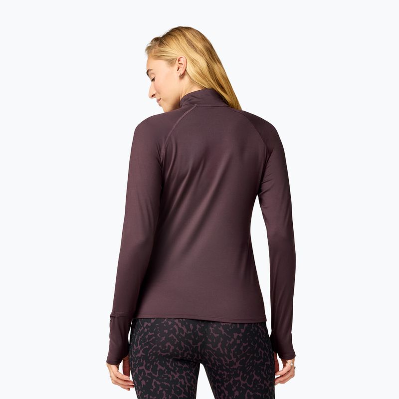 Dámska bežecká mikina Brooks Dash 1/2 Zip 3.0 brown 2