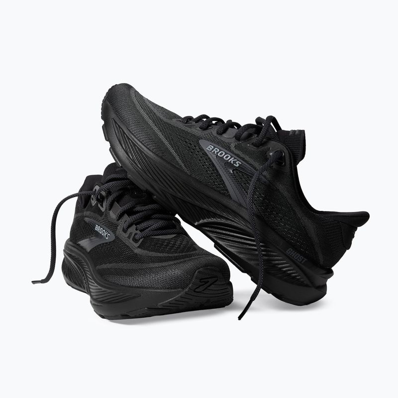Pánske bežecké topánky Brooks Ghost 18 black/black/ebony 6