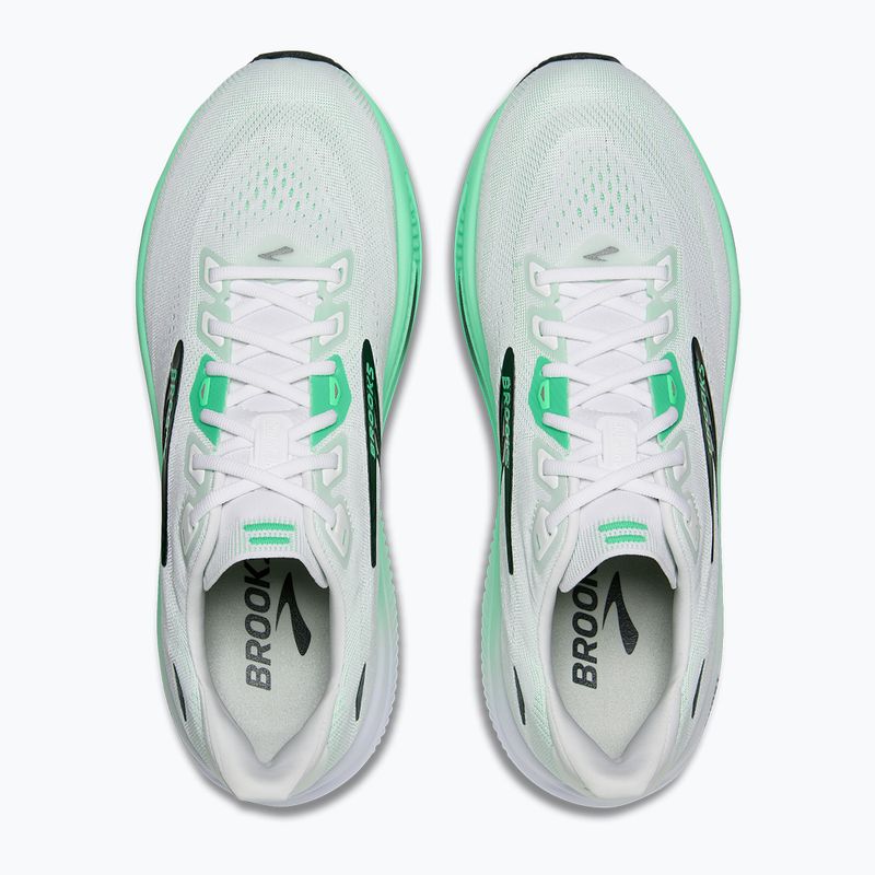 Pánske bežecké topánky Brooks Ghost 18 white/spring bud/spruce 4