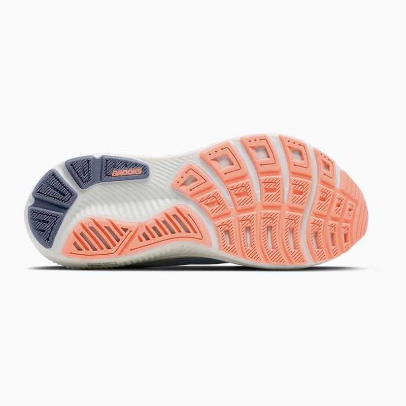 Dámske bežecké topánky Brooks Ghost 18 star white/cyber peach/grey 6