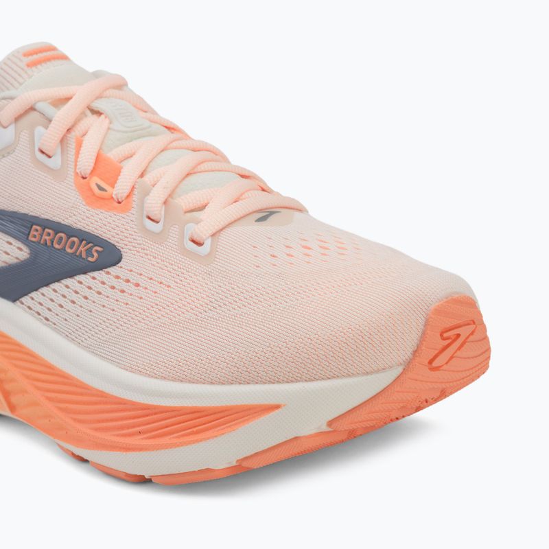Dámske bežecké topánky Brooks Ghost 18 star white/cyber peach/grey 7