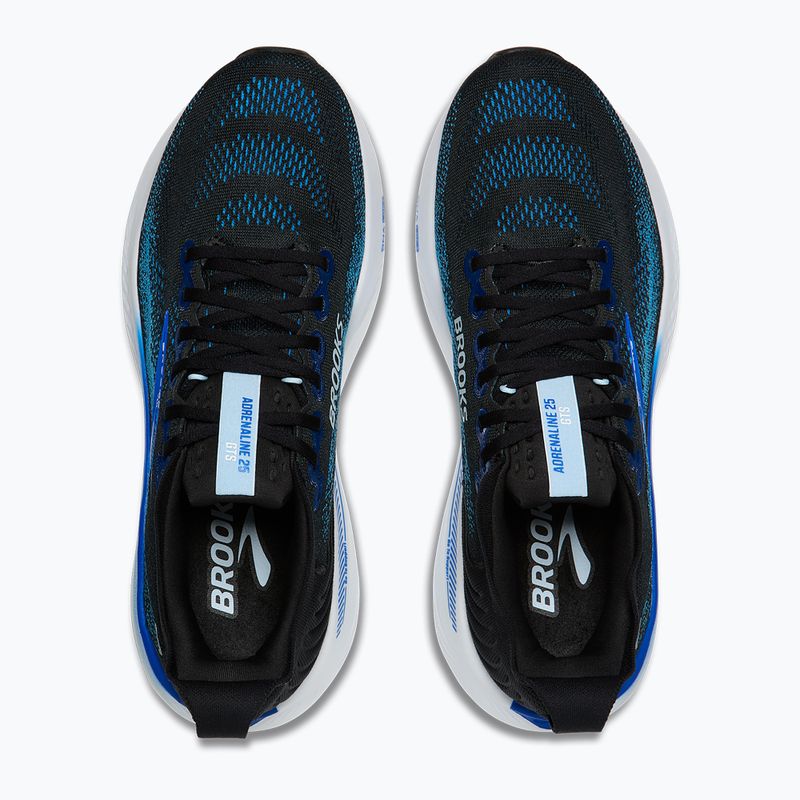 Pánske bežecké topánky Brooks Adrenaline GTS 25 black/blue/nantucket breeze 5