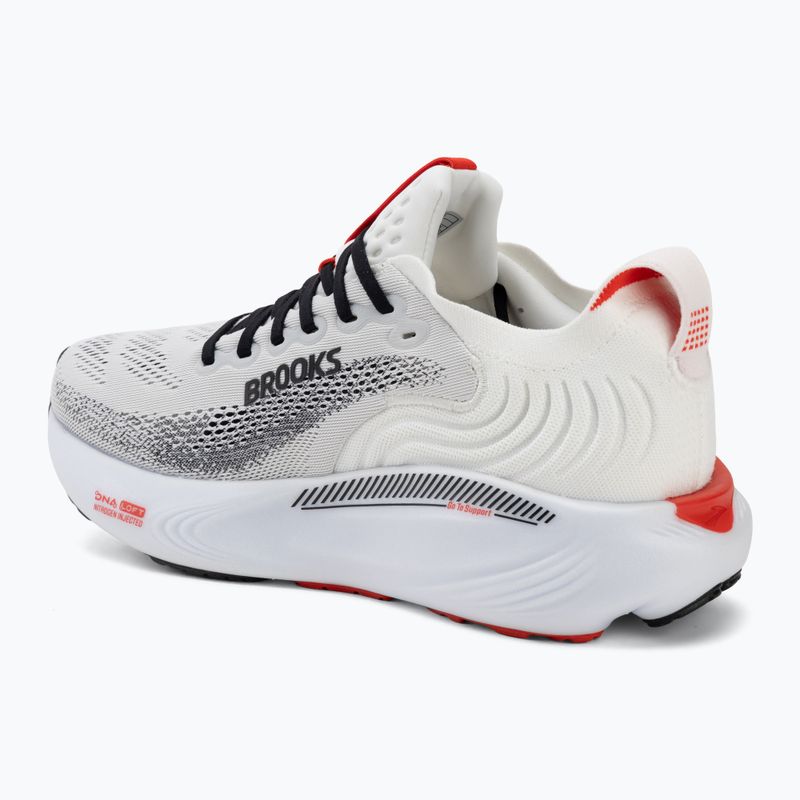 Pánske bežecké topánky Brooks Adrenaline GTS 25 white/black/red 3