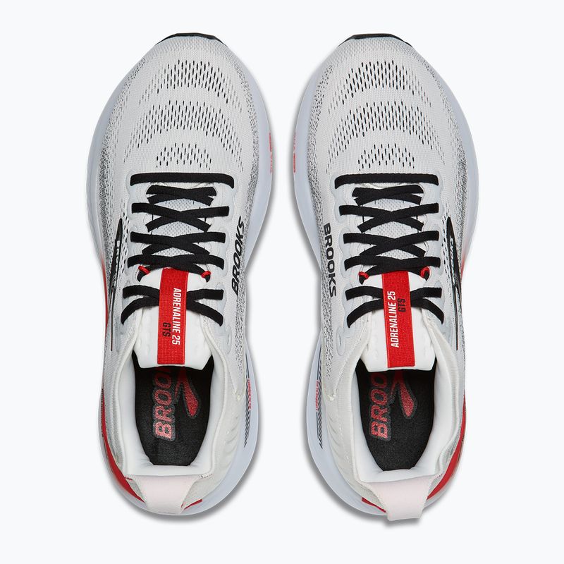 Pánske bežecké topánky Brooks Adrenaline GTS 25 white/black/red 5