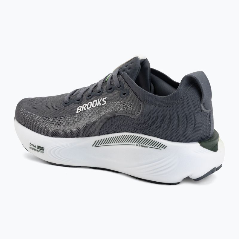 Pánske bežecké topánky Brooks Adrenaline GTS 25 grey/paradise green/spruce 3