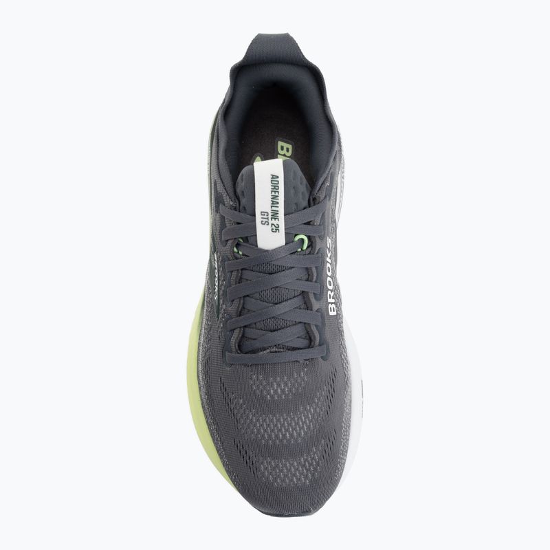 Pánske bežecké topánky Brooks Adrenaline GTS 25 grey/paradise green/spruce 5