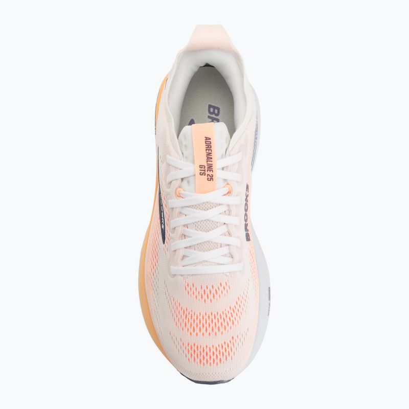 Dámske bežecké topánky Brooks Adrenaline GTS 25 oyster mushroom/peach/grape 5