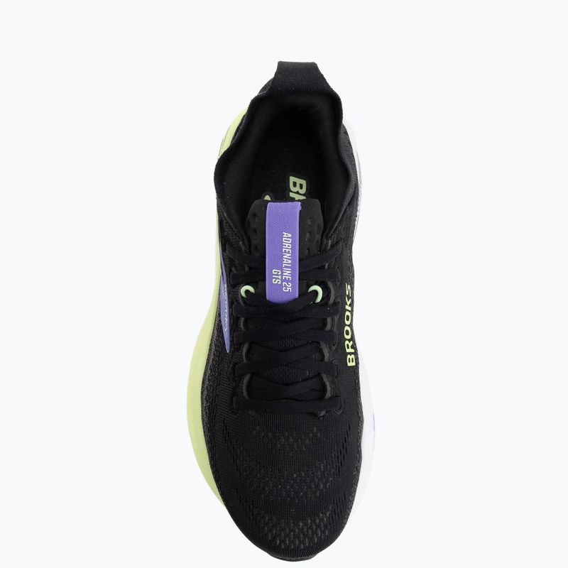 Dámske bežecké topánky Brooks Adrenaline GTS 25 black/blackened pearl/purple 5